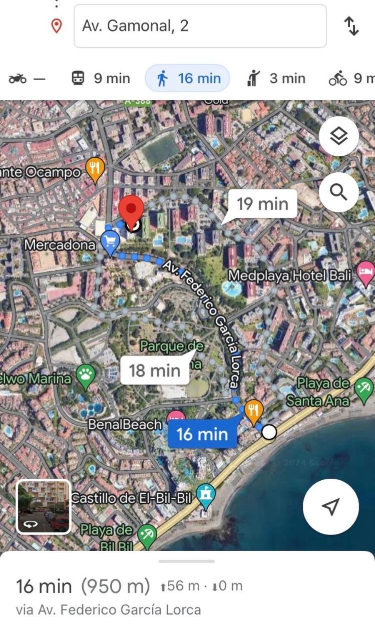 Vista A La Playa, Cerca Del Centro Con Piscina Lägenhet Benalmádena Exteriör bild